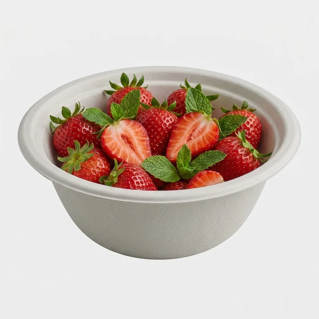 12oz Bowl (350ml) Served Strawberry