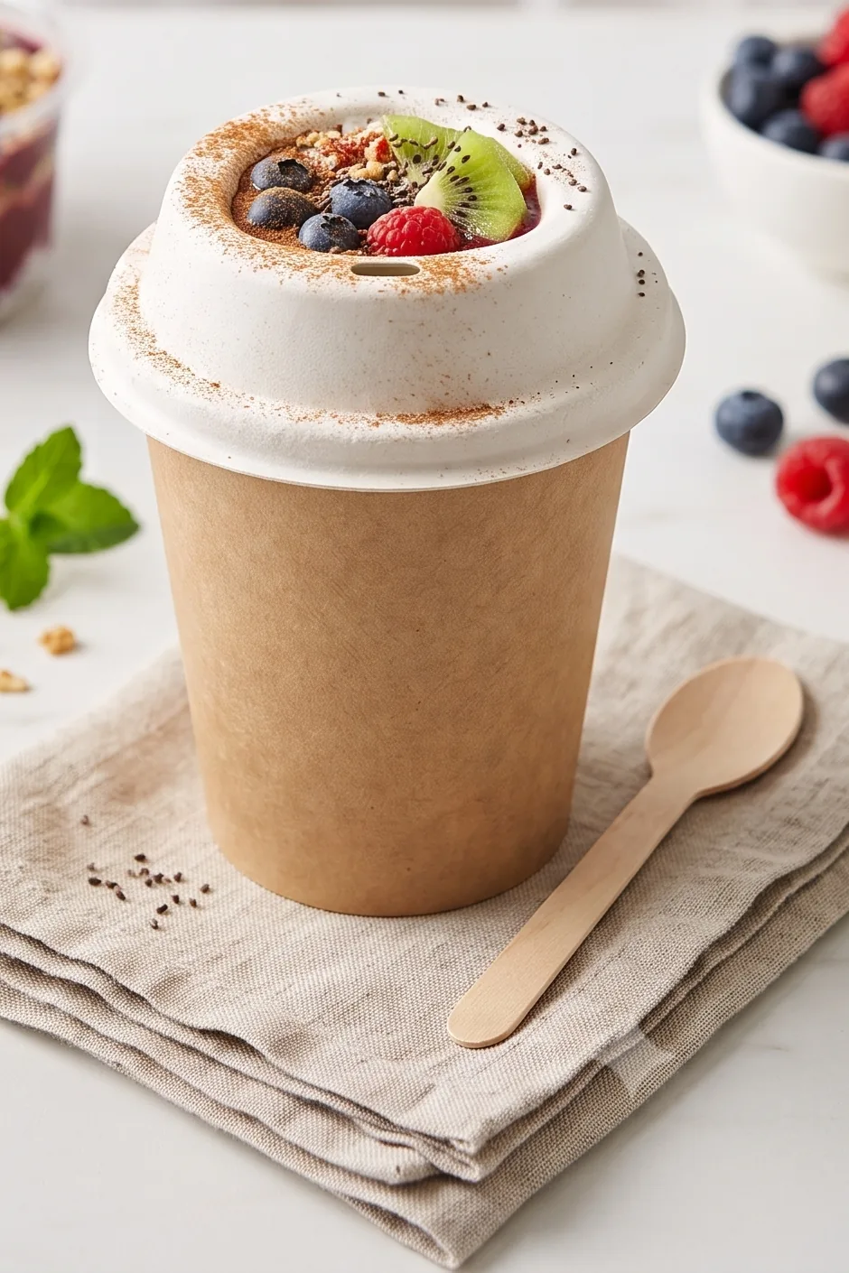 80mm Sip Lid Served Meal