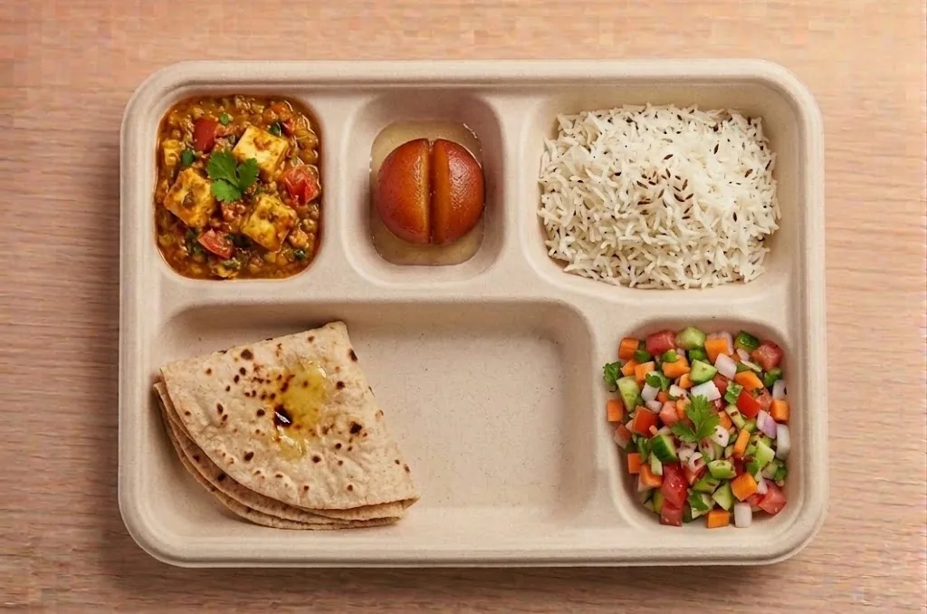 5CP Meal Tray Served Meal